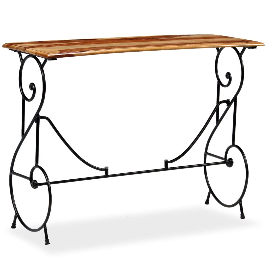 Solid Sheesham Wood Console Table 39.4"x15.7"x29.5" R794