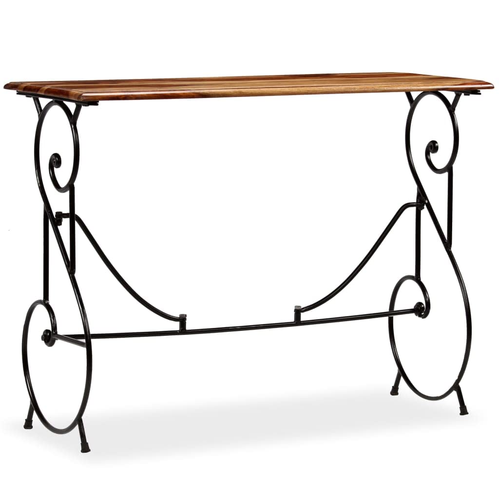 Solid Sheesham Wood Console Table 39.4"x15.7"x29.5" R794