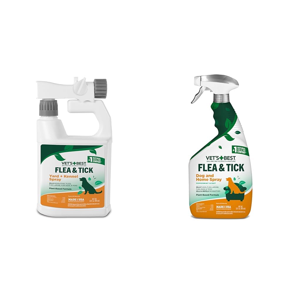 Flea and Tick Spray Bundle, 32 oz X408700