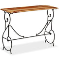 Solid Sheesham Wood Console Table 39.4"x15.7"x29.5" R794