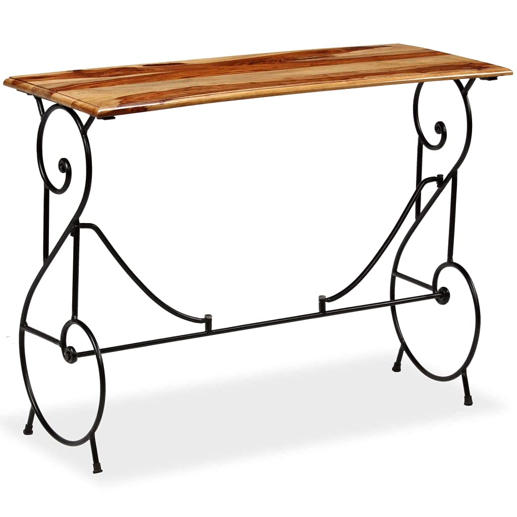 Solid Sheesham Wood Console Table 39.4"x15.7"x29.5" R794