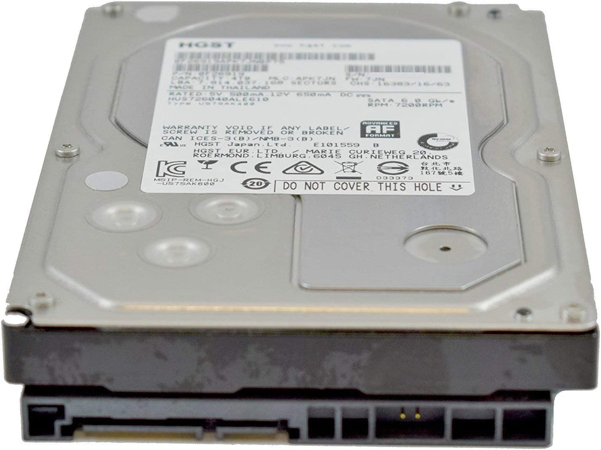 4TB 7200 RPM SATA 3.5" Internal Hard Drive S158