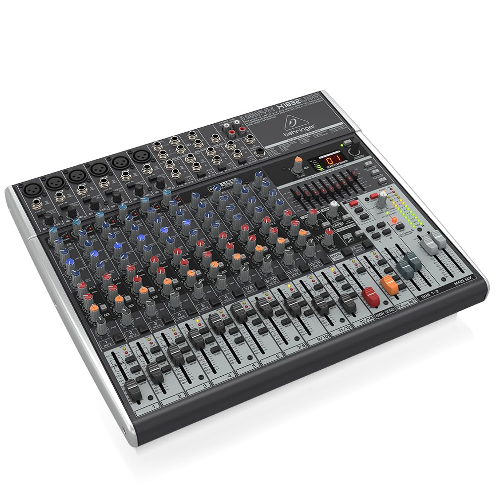 18-Input 3/2-Bus Mixer with Mic Preamps & Compressors U7484