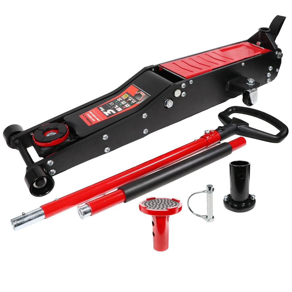 3 Ton Low Profile Floor Jack with Foot Pedal Z4136