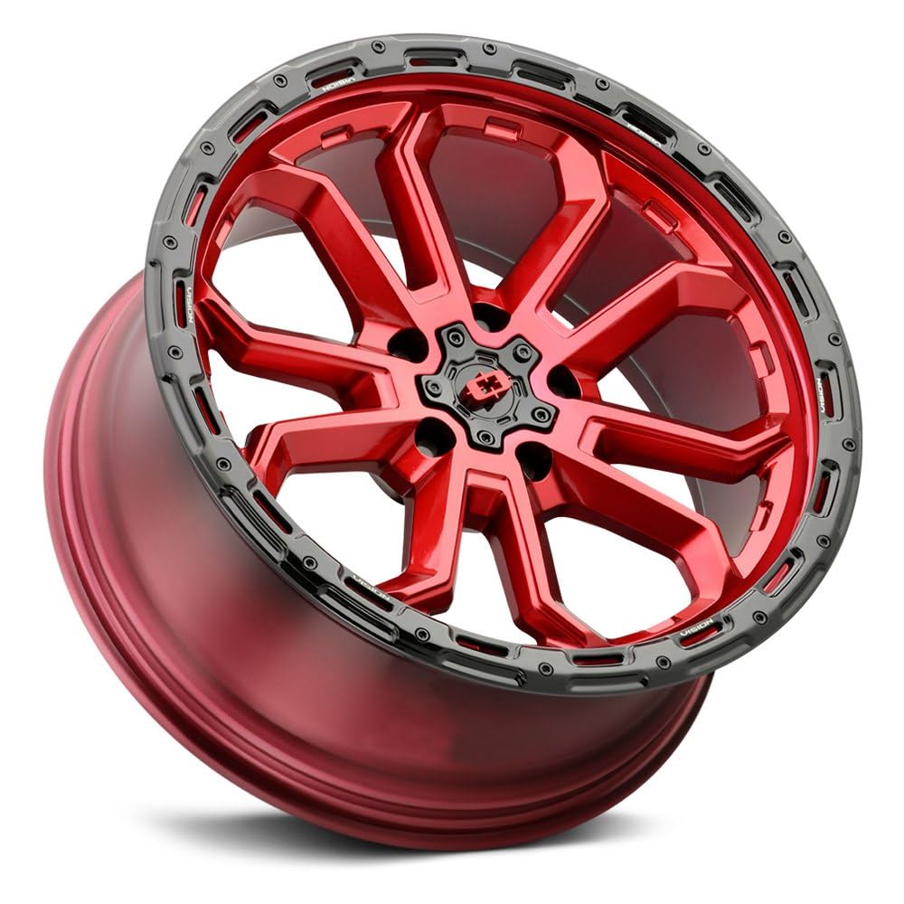 20x9 5x150 +12mm Red Wheel Rim G710510