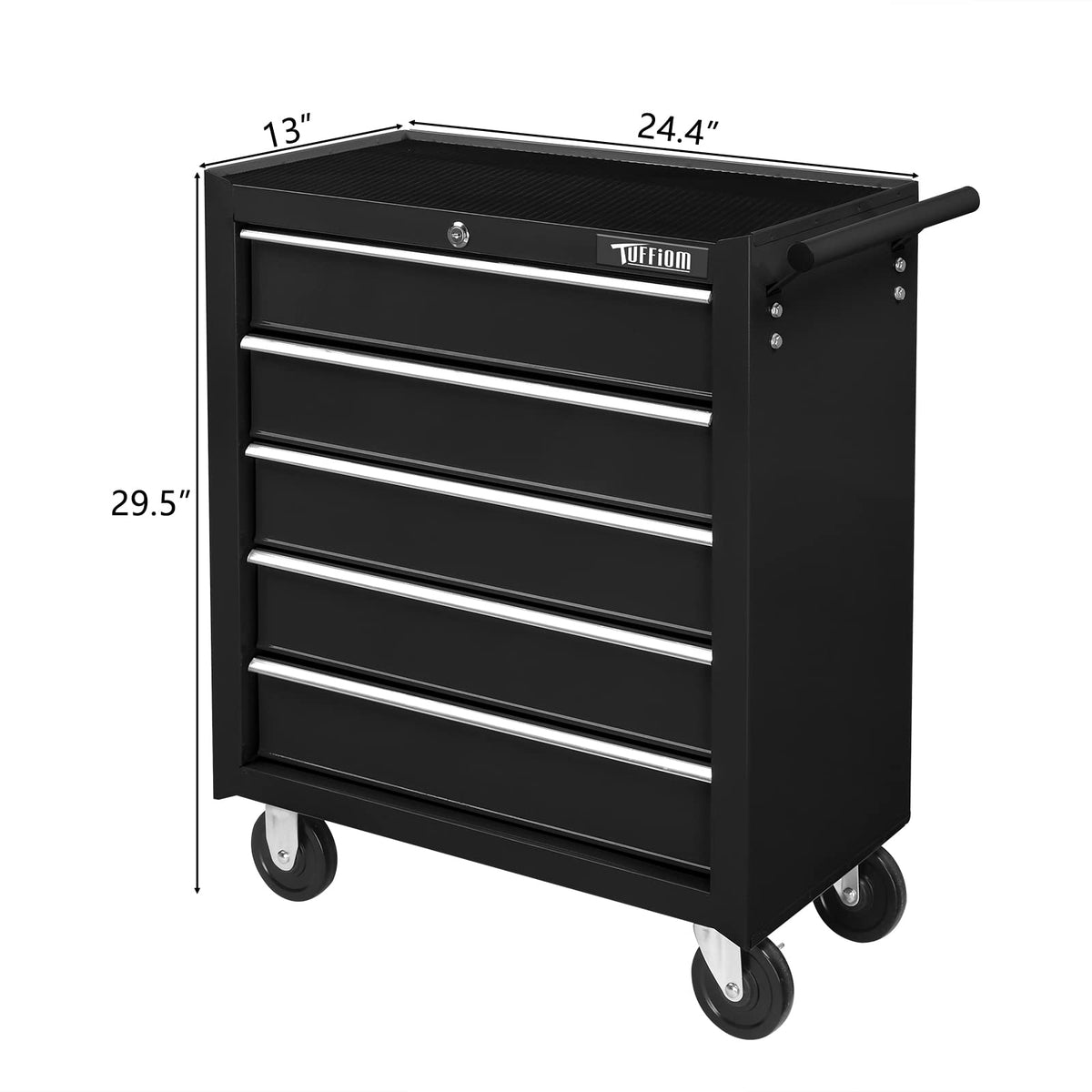 5 Drawer Rolling Tool Chest with Lock C64749