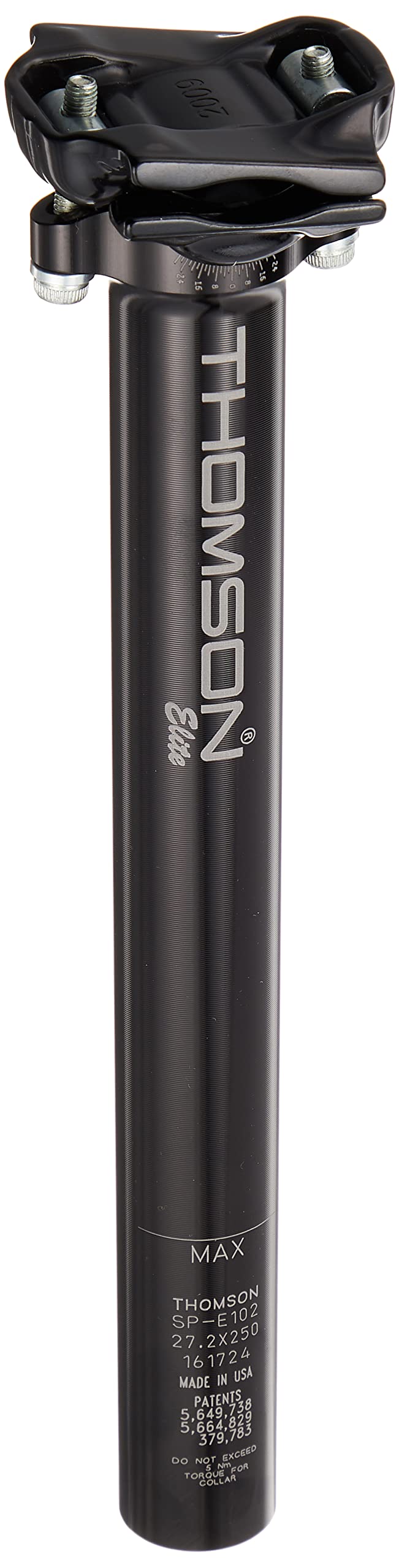 Black 27.0X410mm Bicycle Seatpost V66250