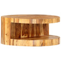 25.6"x11.8" Solid Sheesham Wood Coffee Table M592