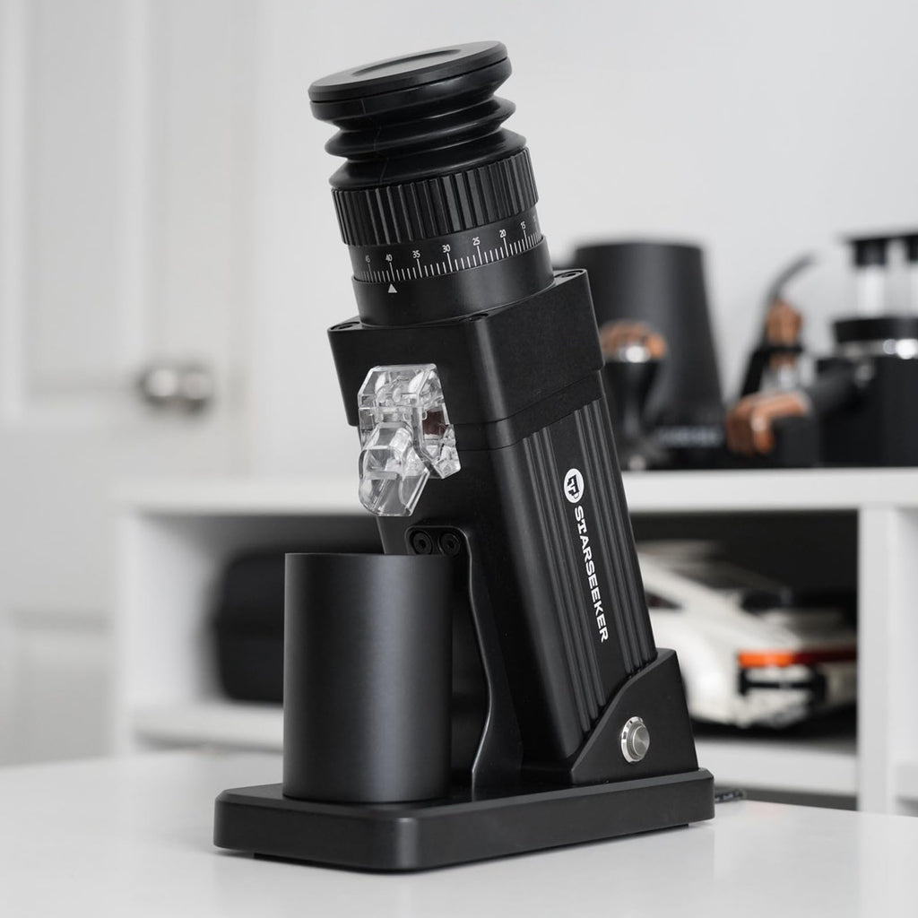 Electric Coffee Grinder with 55mm Titanium Conical Burr Q575