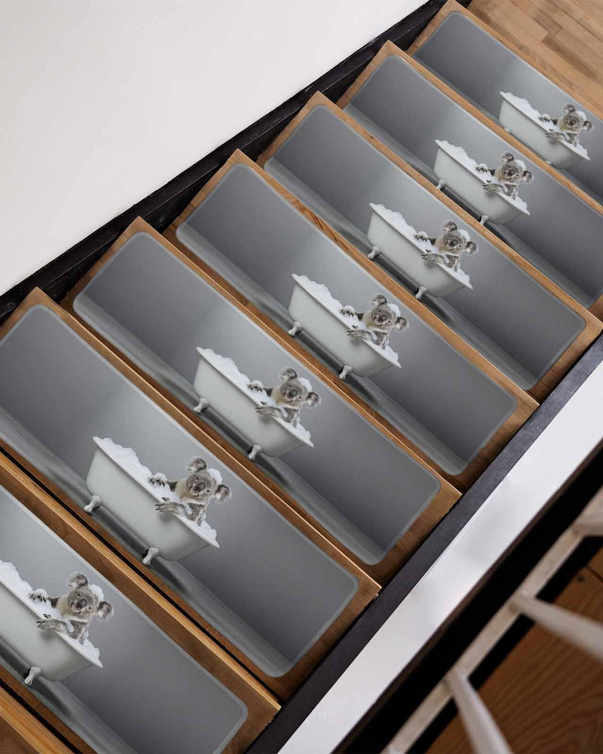 Non Slip Stair Treads Set of 10 30"x8" M696