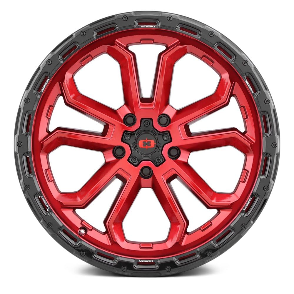 20x9 5x150 +12mm Red Wheel Rim G710510