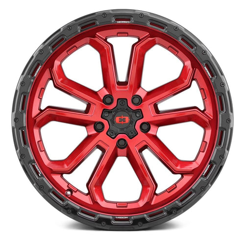 20x9 5x150 +12mm Red Wheel Rim G710510