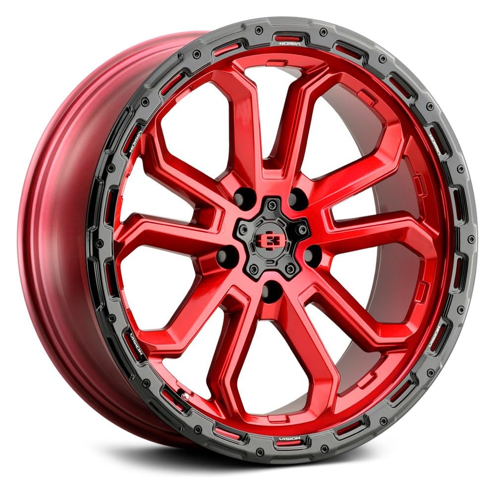 20x9 5x150 +12mm Red Wheel Rim G710510