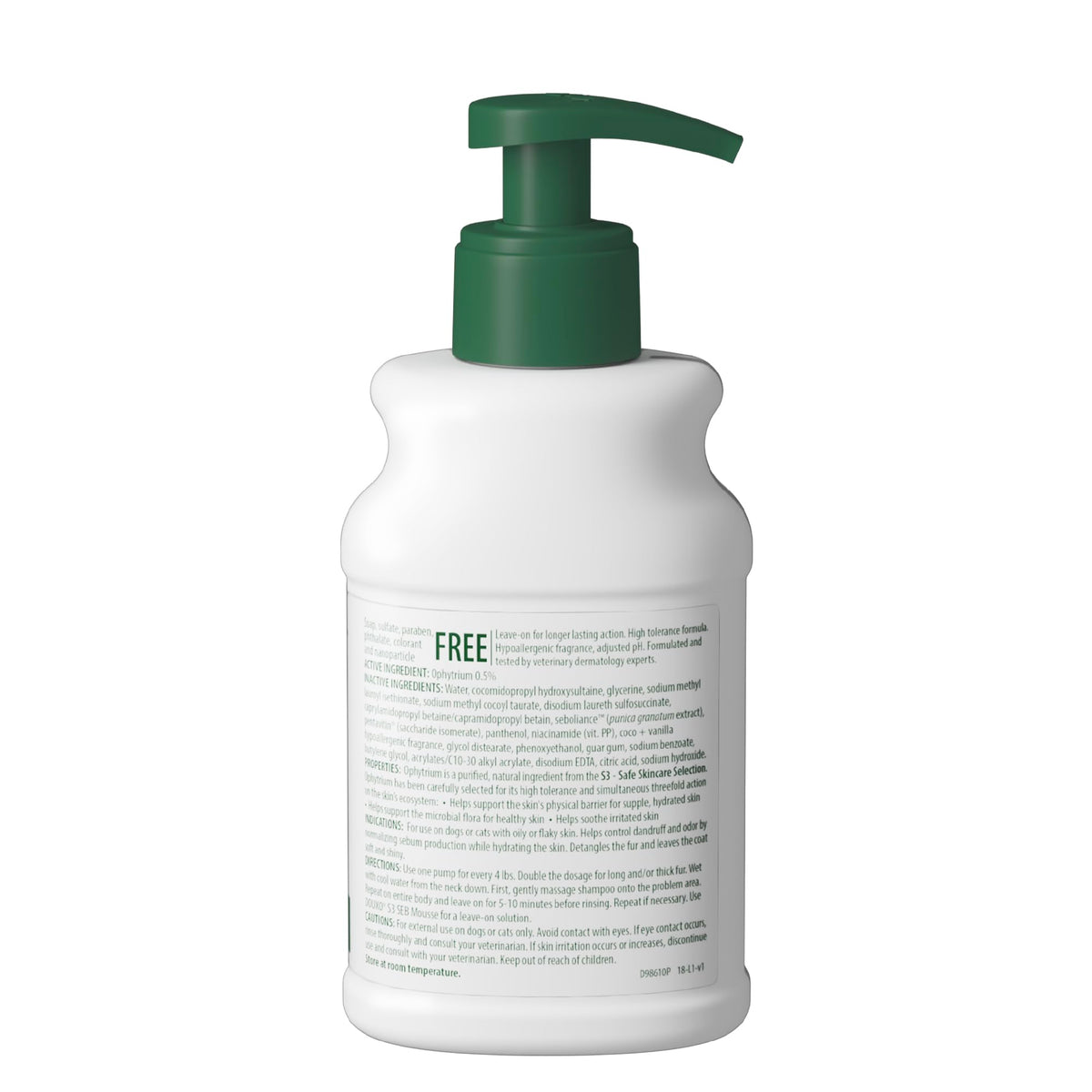 Dog Seboregulating Shampoo 6.7 fl oz A126