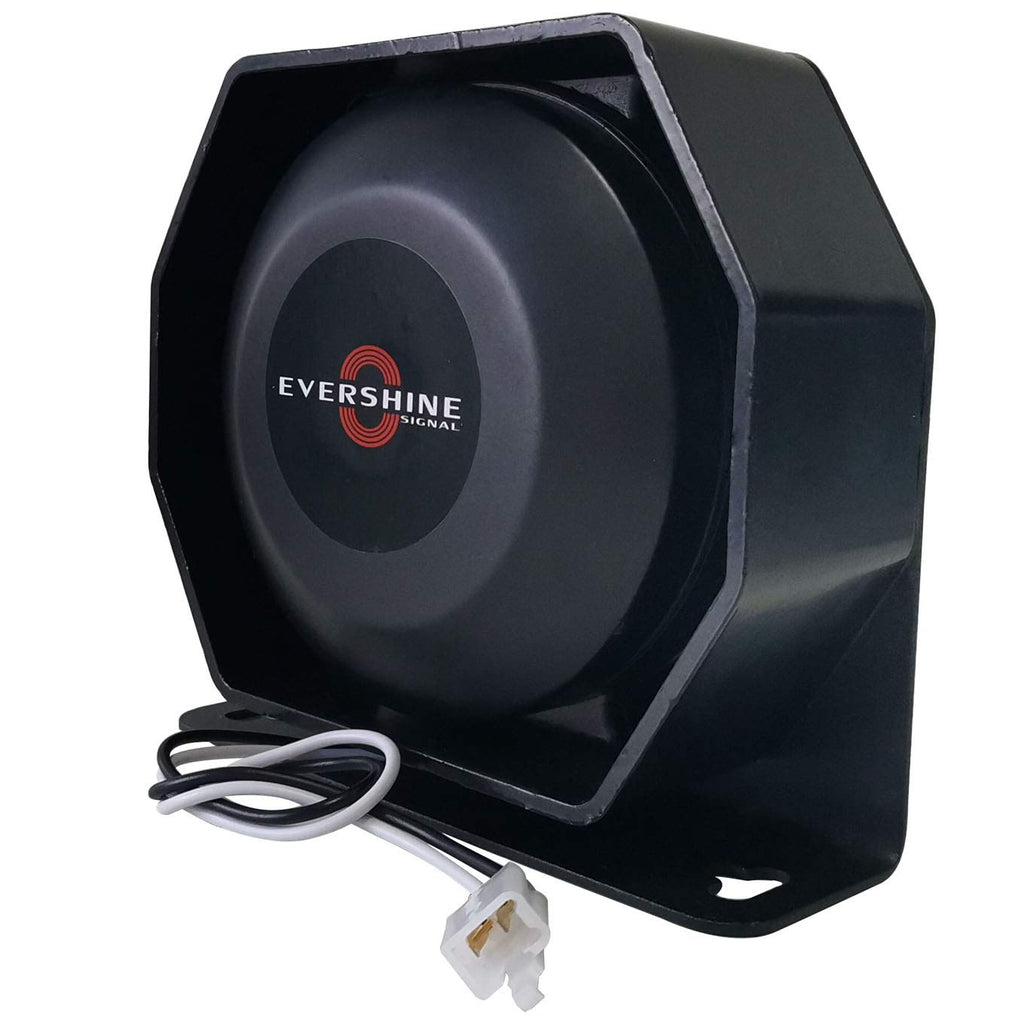 100W Police Siren PA System Kit with Slim Speaker Handheld Microphone H9227
