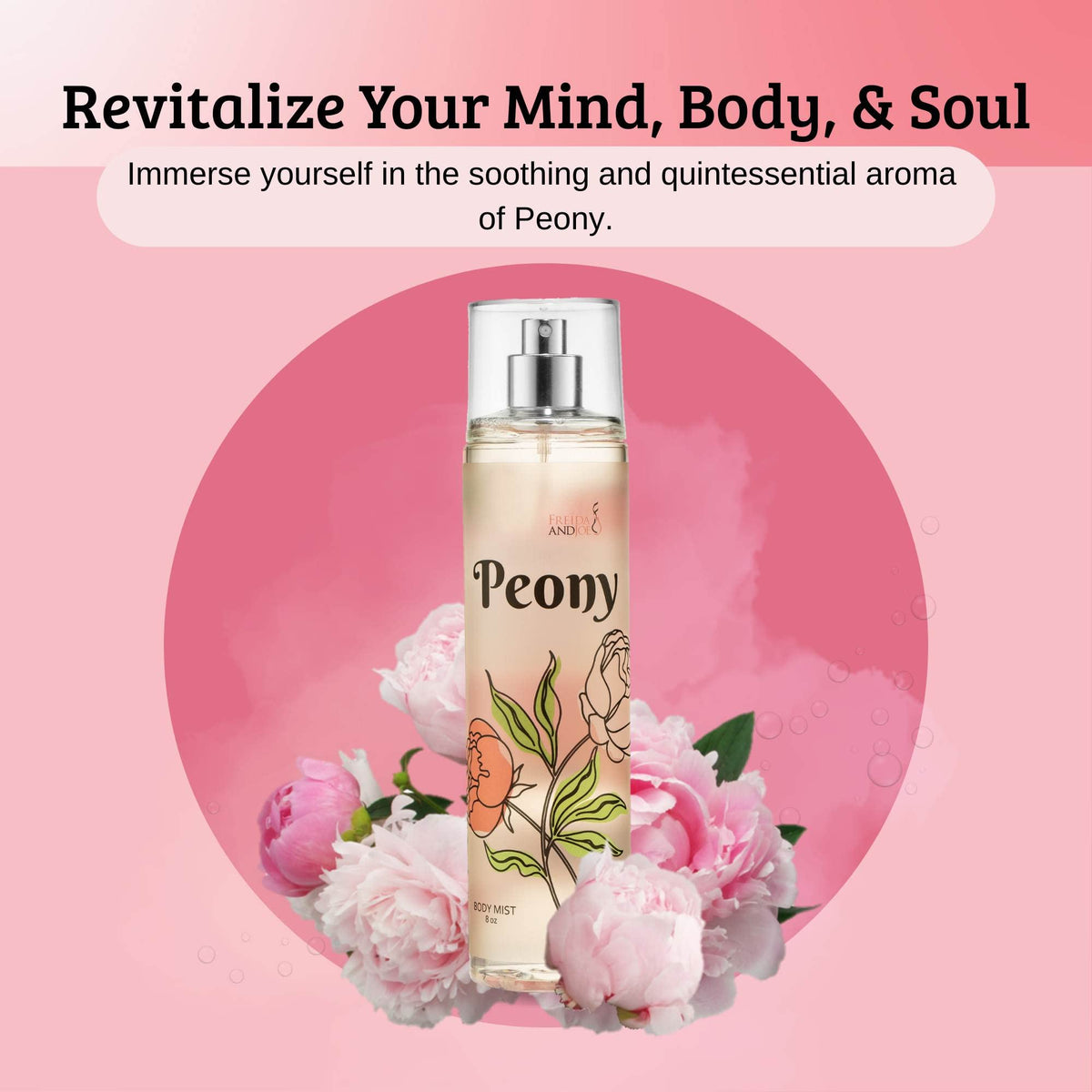 Body Mist Spray Peony Floral H91648