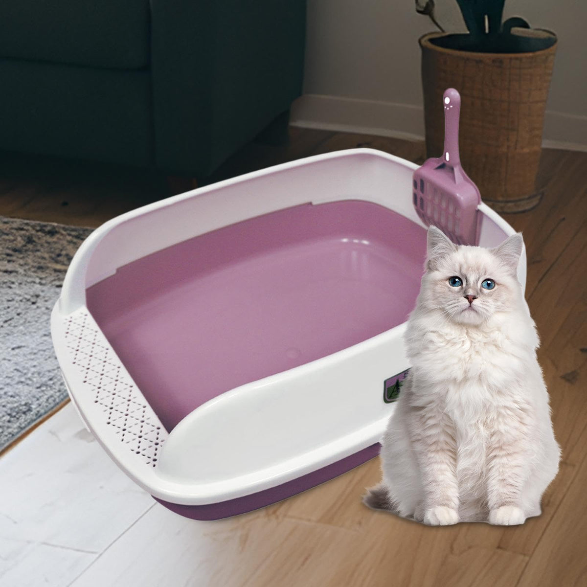 Pink Cat Litter Box Z898748