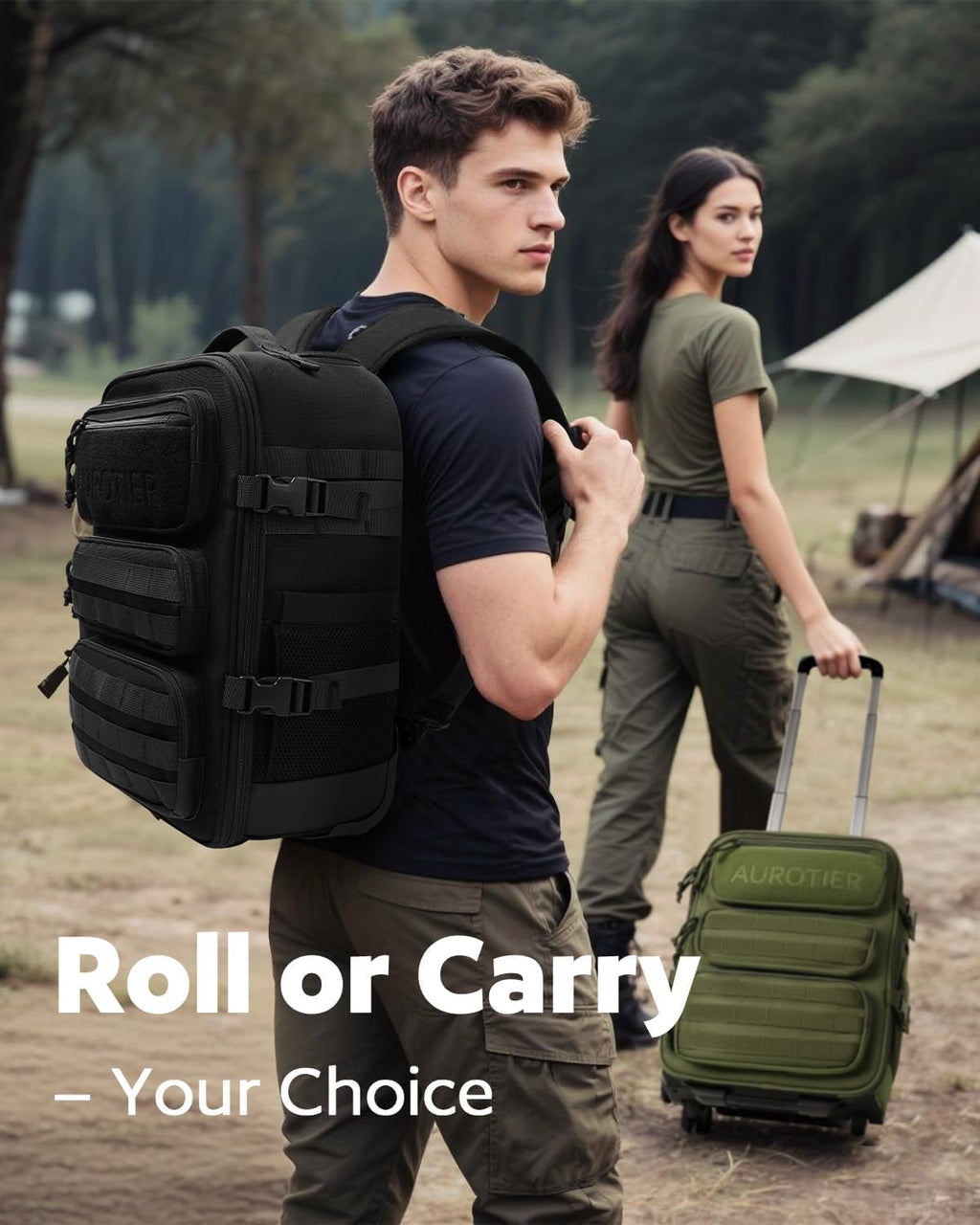 Rolling Wheeled Laptop Backpack S208