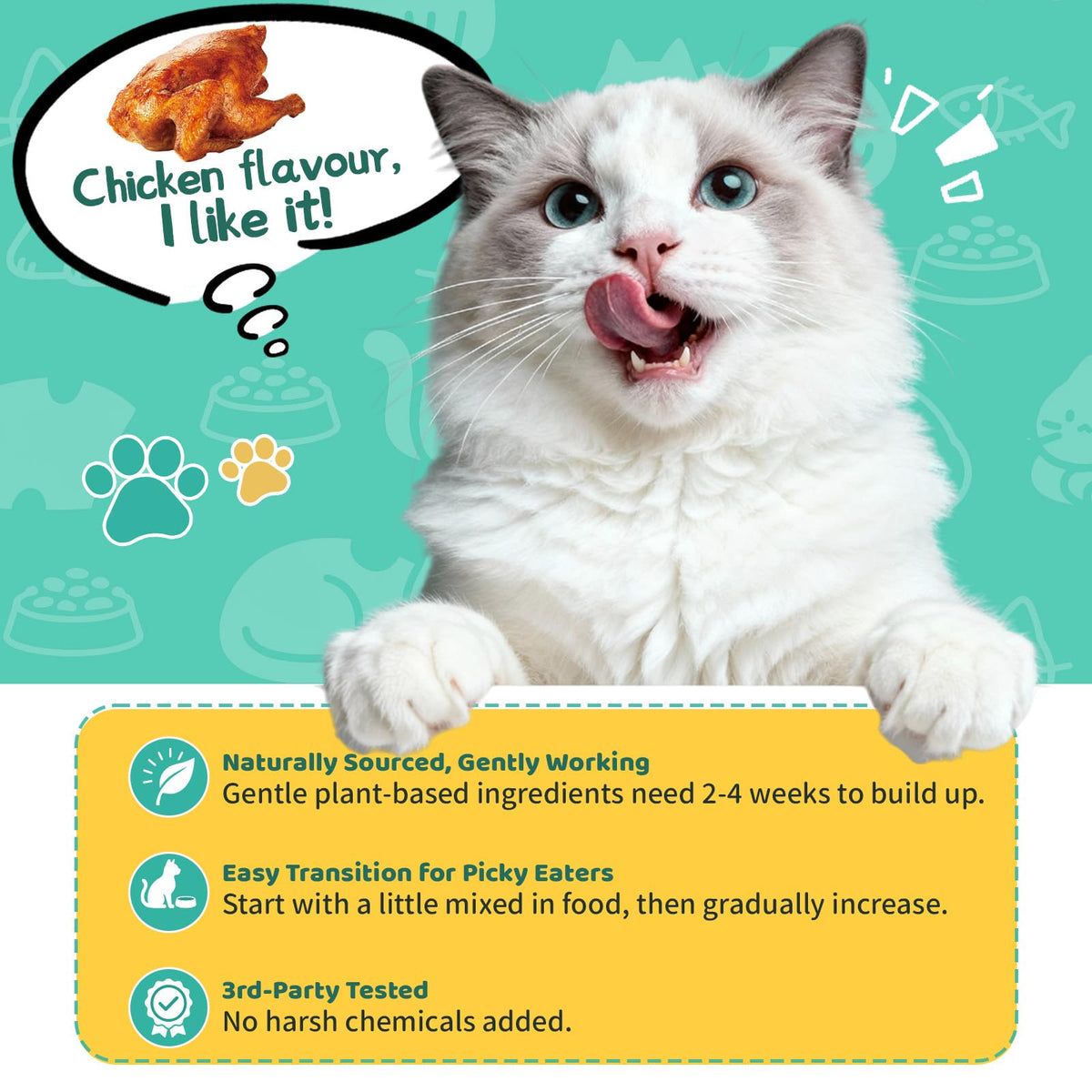 Omega 3 & Probiotic 60ml Allergy Relief for Cats J583984