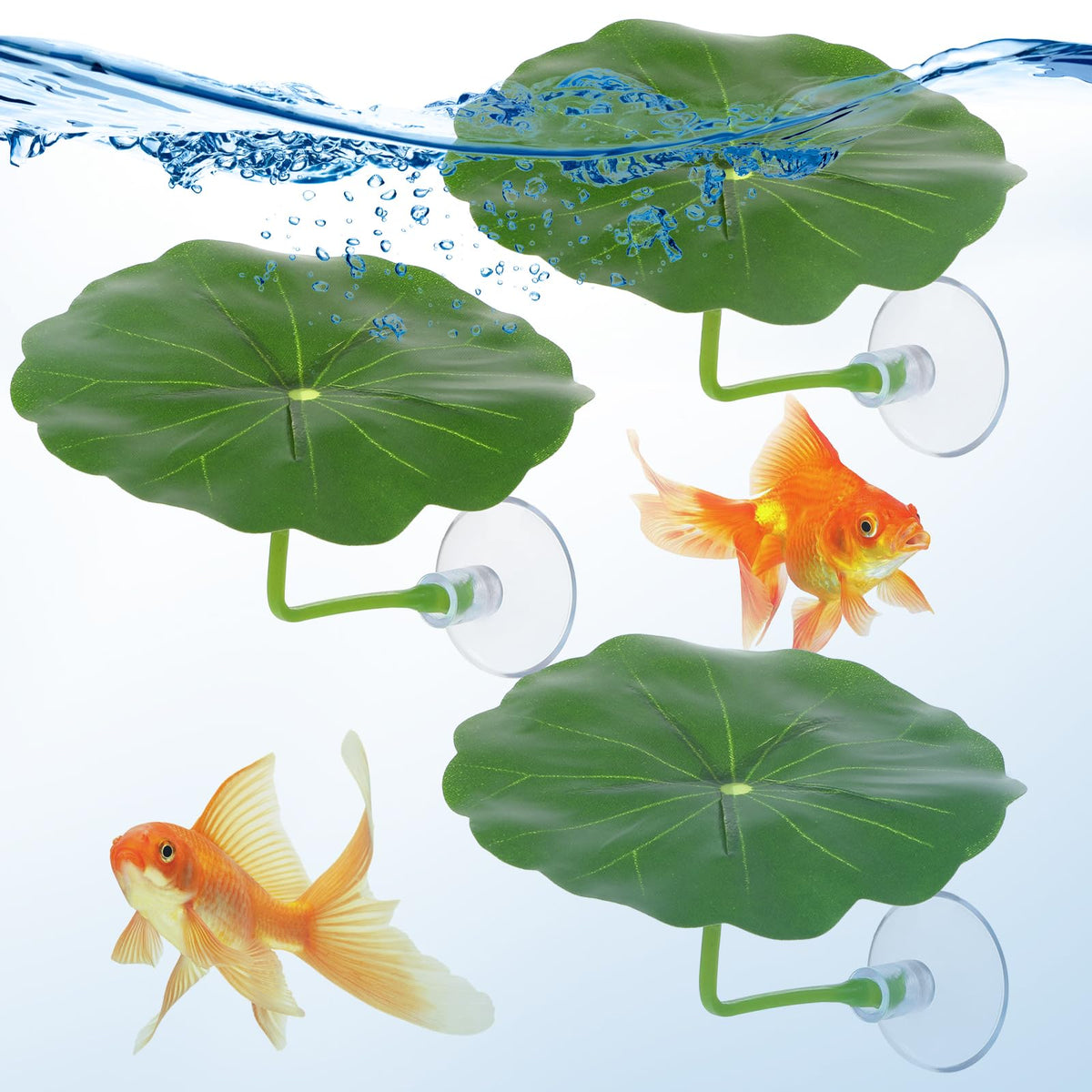 Betta Fish Leaf Hammock Suction Cup Aquarium Decor K77338