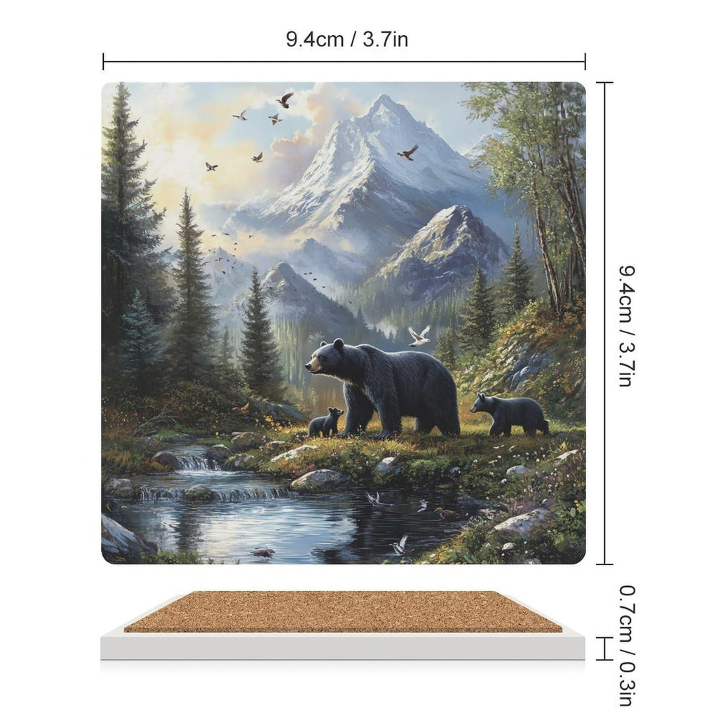 Ceramic Coasters Set H495