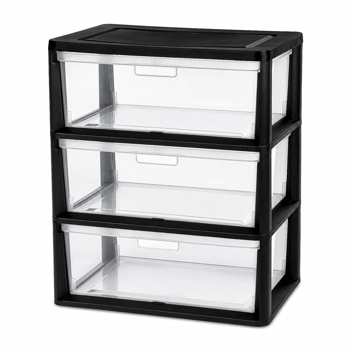 3 Drawer Clear Plastic Storage Organizer Y8163