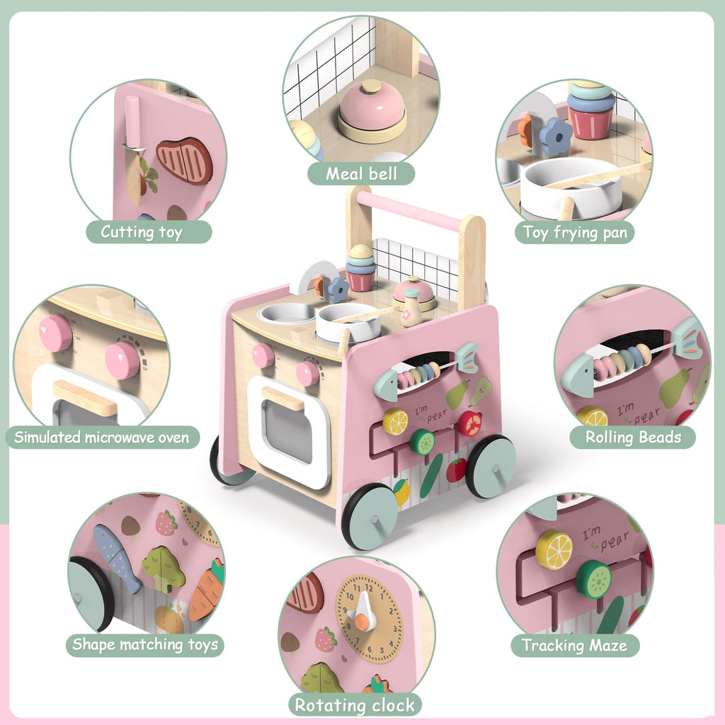 Wooden Baby Walker 4-in-1 V4232