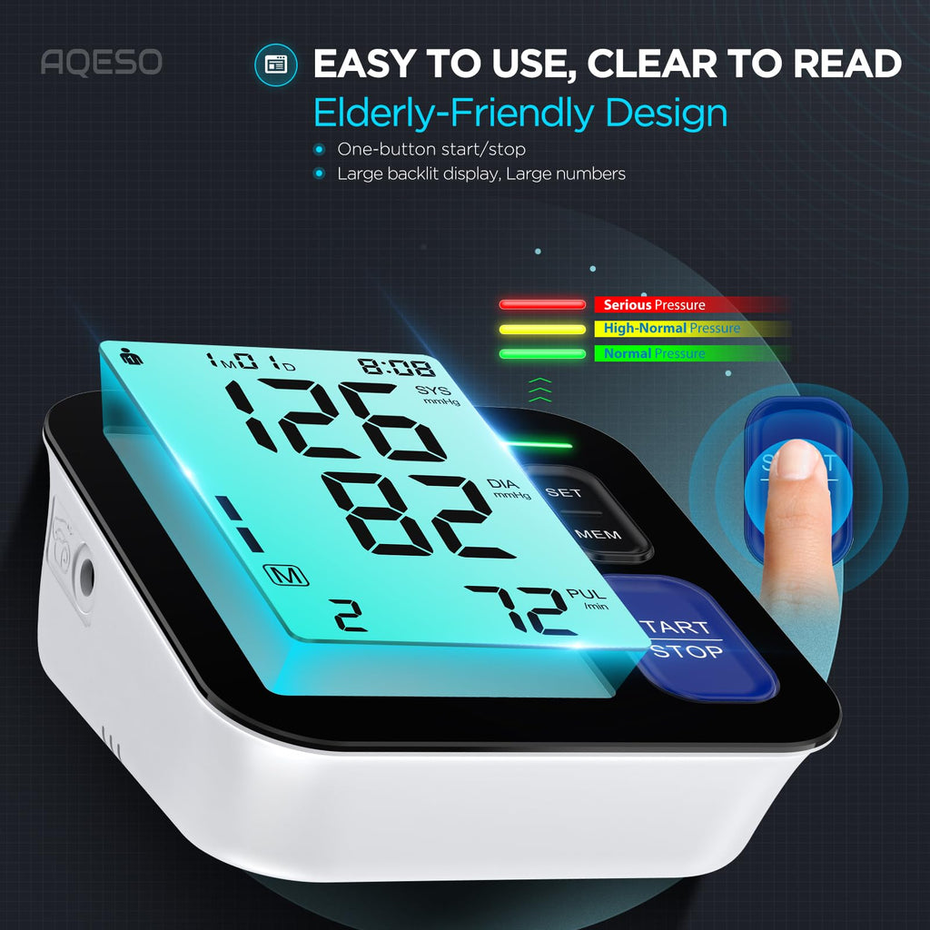 Automatic Digital Blood Pressure Machine with 2 Size Cuffs K15319