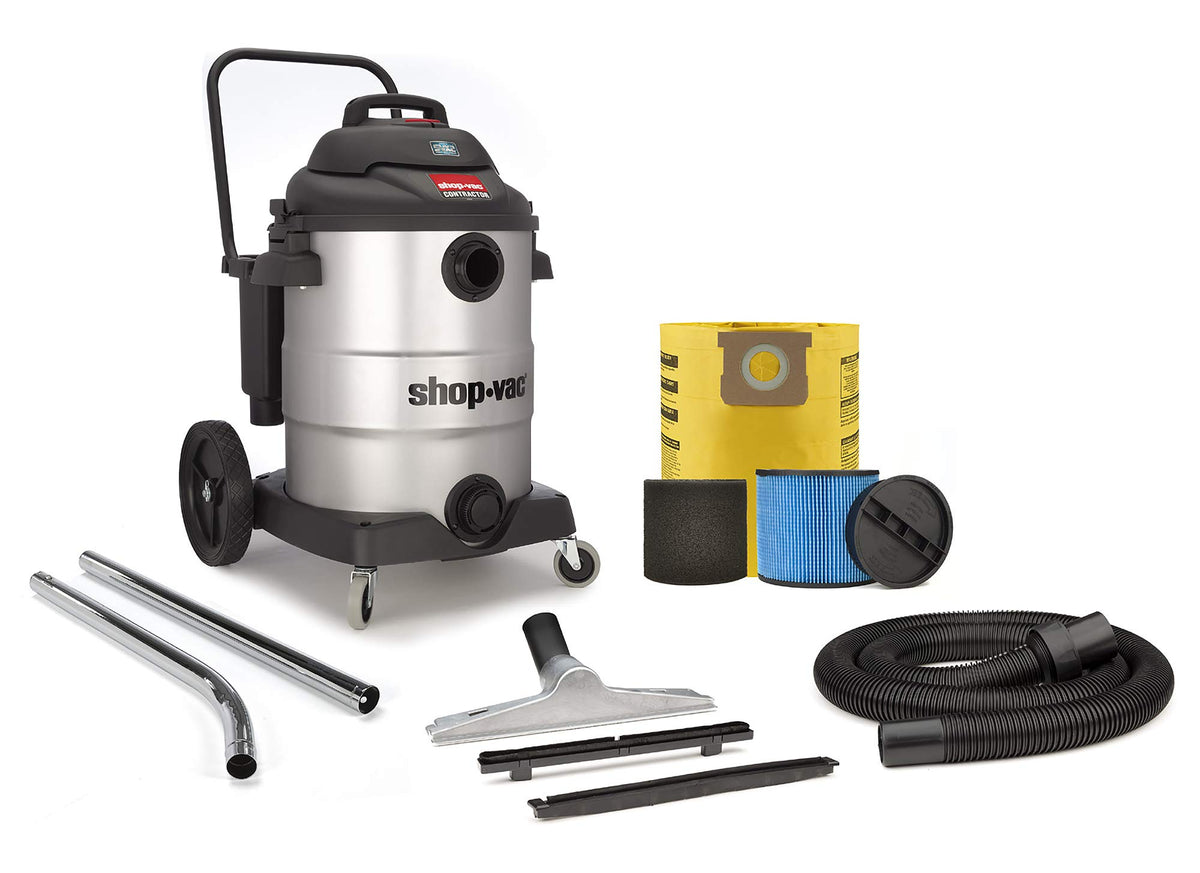 16 Gallon Stainless Steel Wet Dry Vacuum W6595