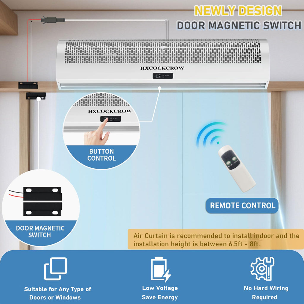 36 Inch Wall Mounted Air Curtain J772981