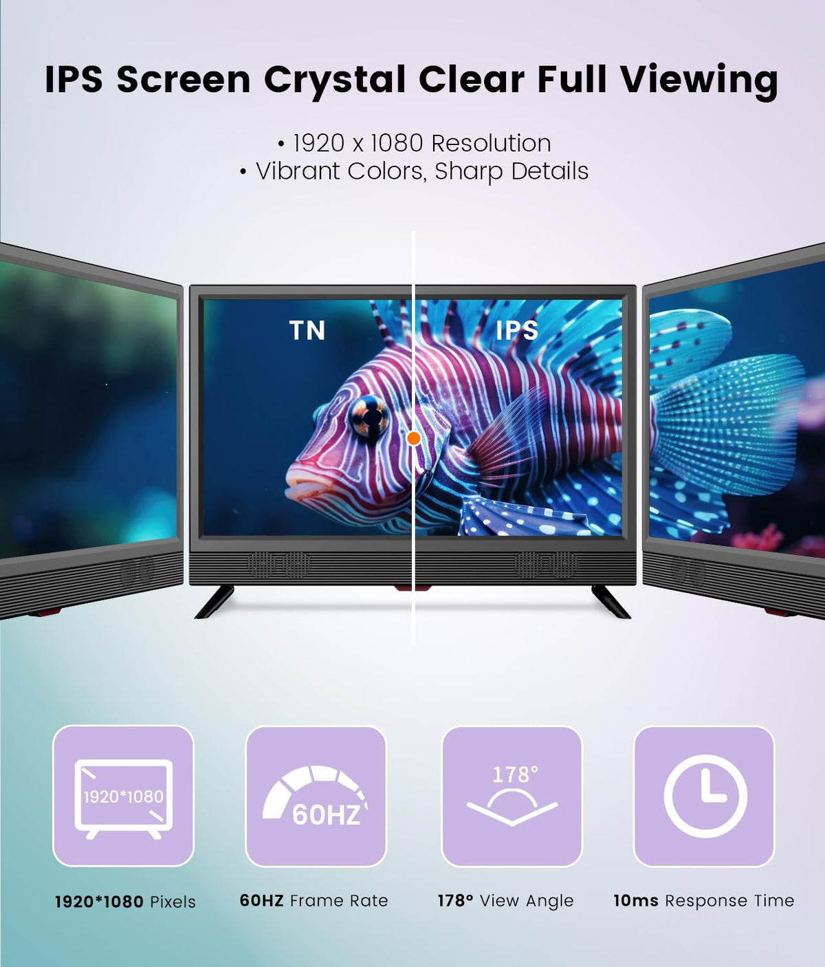 22 Inch 1080p LED Flat Screen HDTV H173510