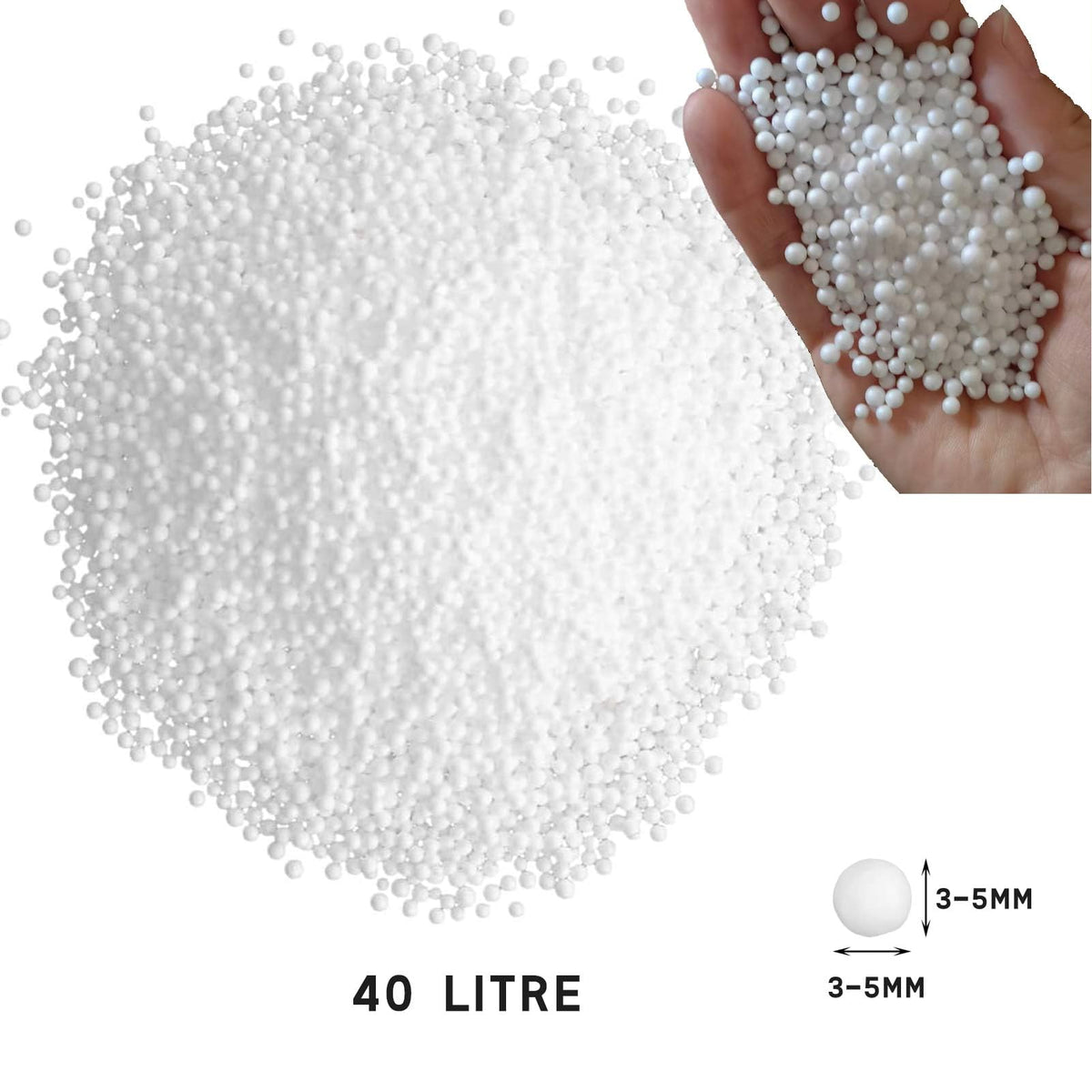 EPS Bean Bag Filler Beads 40 Liters S286039