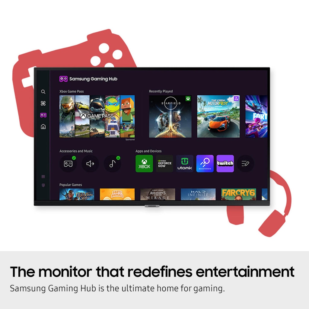 43-Inch 4K UHD Smart Monitor with Speakers T3142