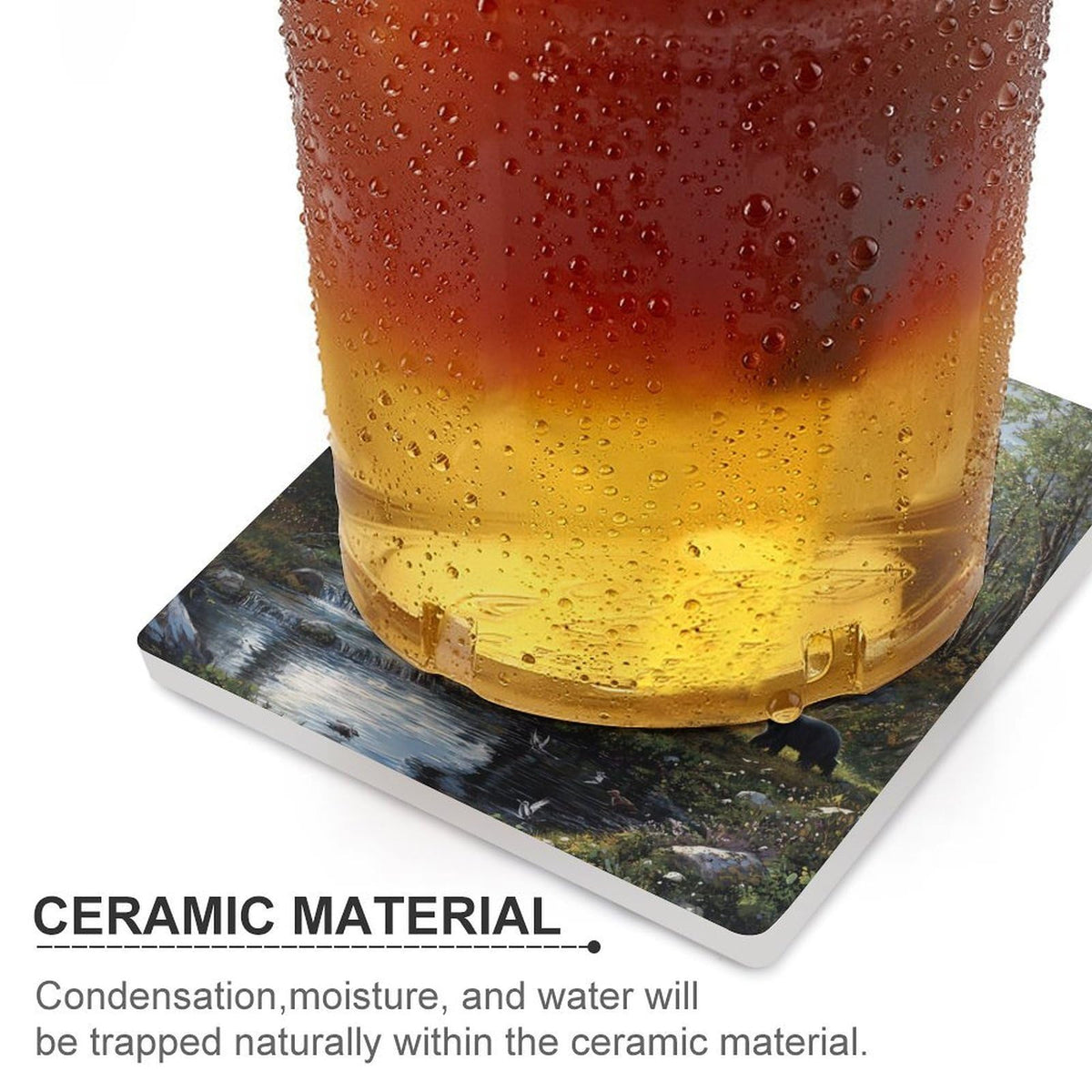 Ceramic Coasters Set H495