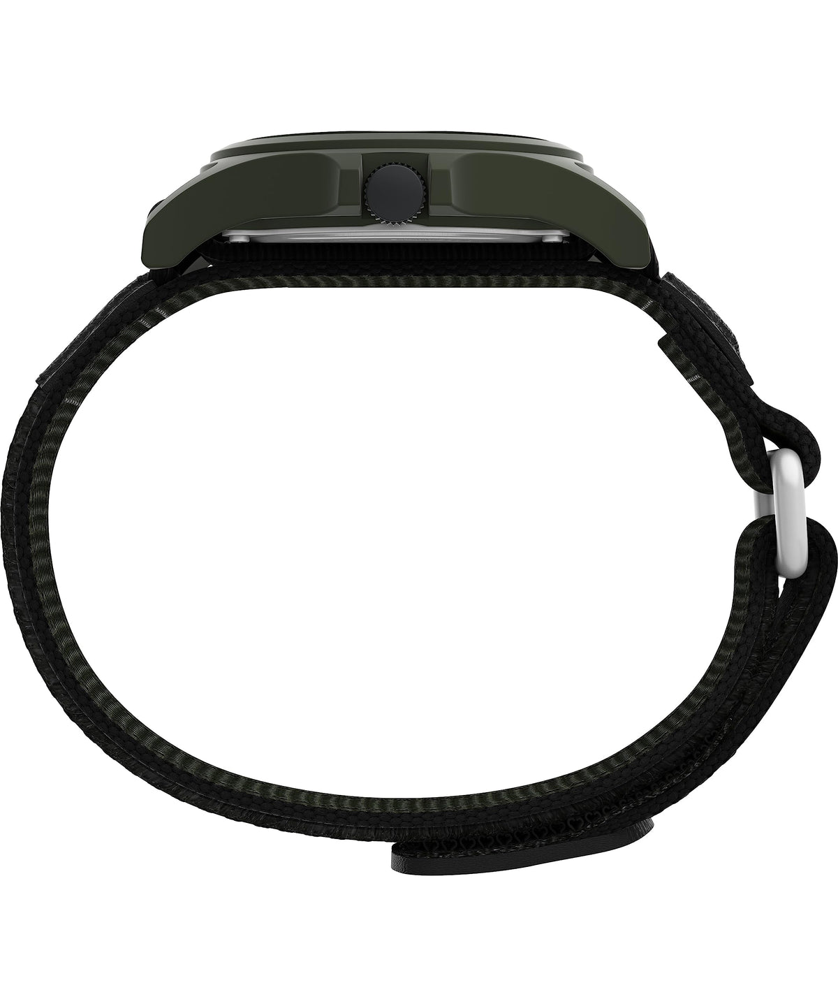 Black Fastwrap Cream Dial Green Case Watch A3345