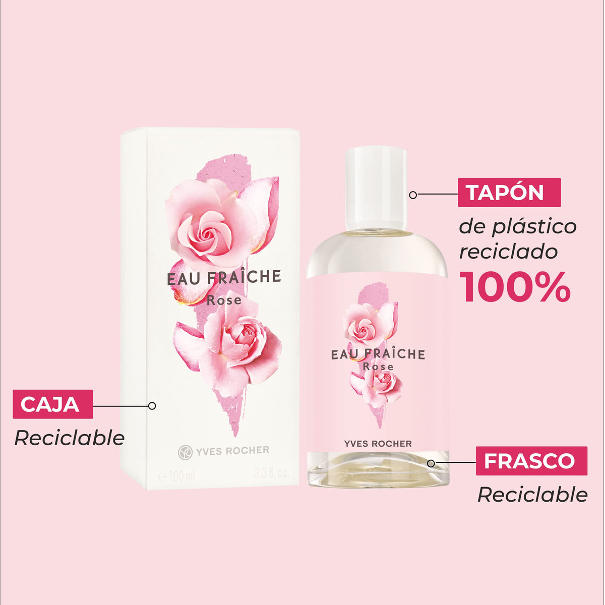Rose EDT Spray 100 ml E788