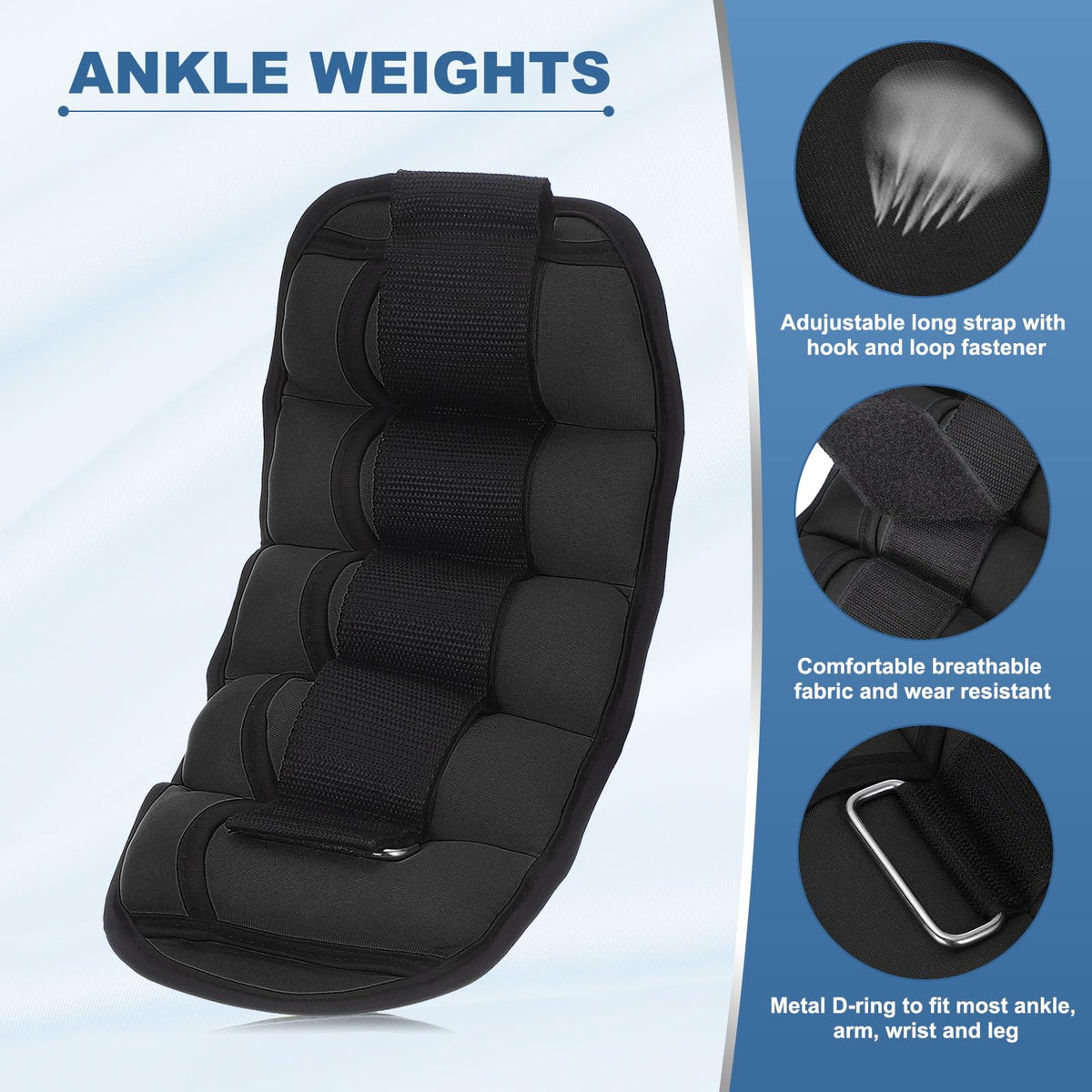 Adjustable Ankle Weights H7271