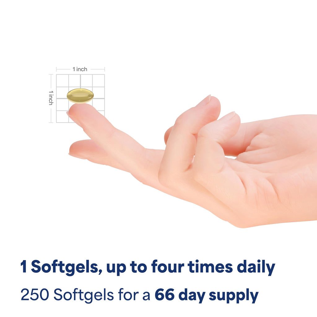 Garlic 5000mg 250 Softgels X8600