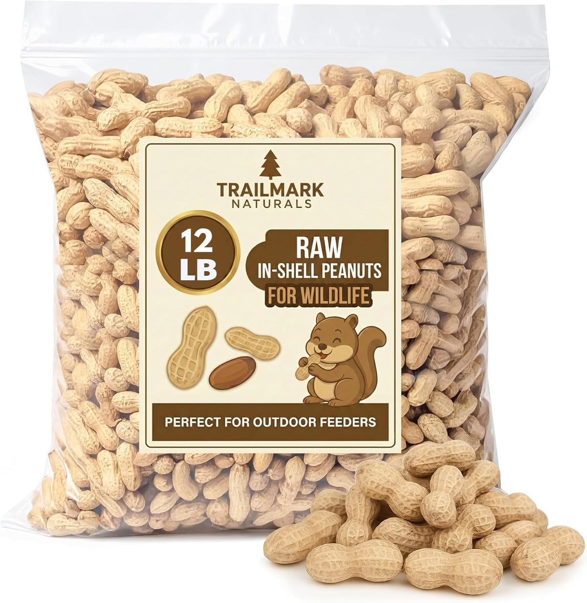 12 LB Raw Peanuts in Shell R7852
