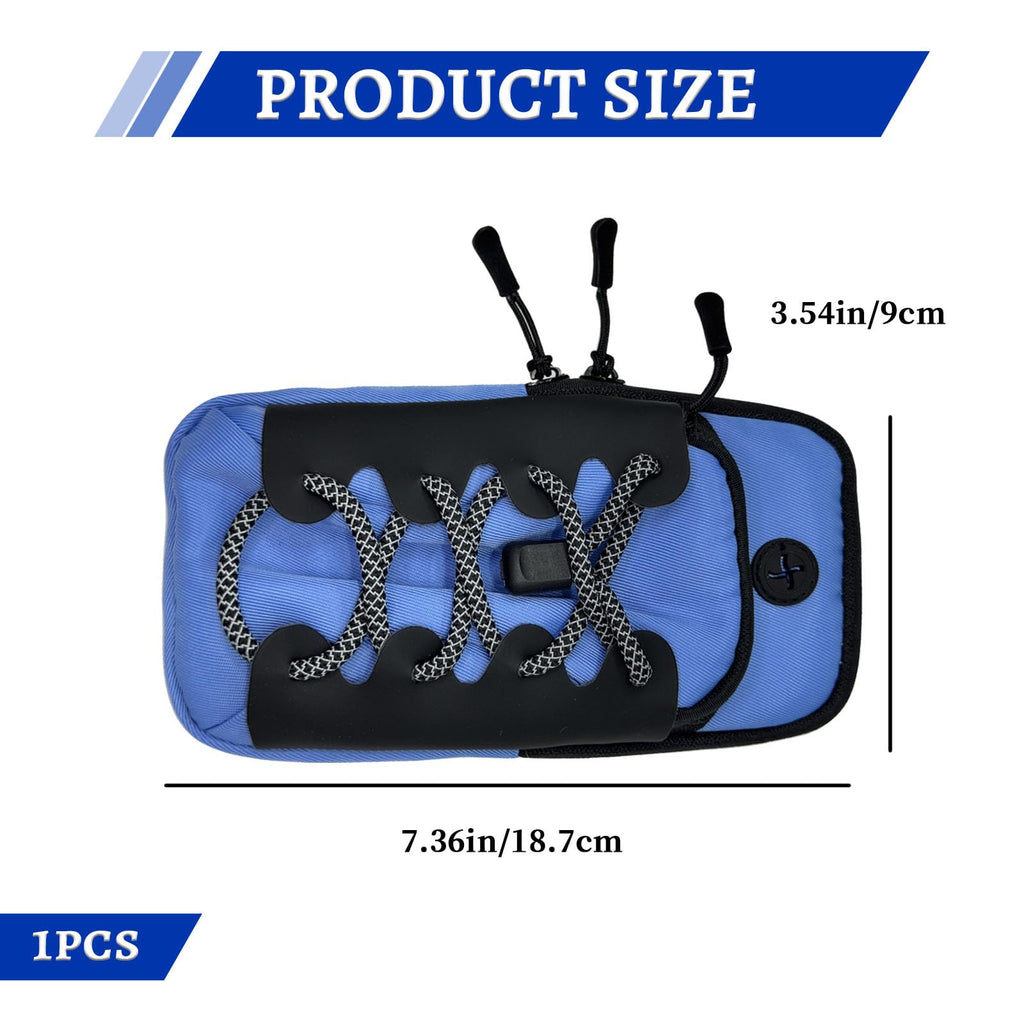 Waterproof Ebike Phone Storage Bag Battery Frame Pouch Blue X9027