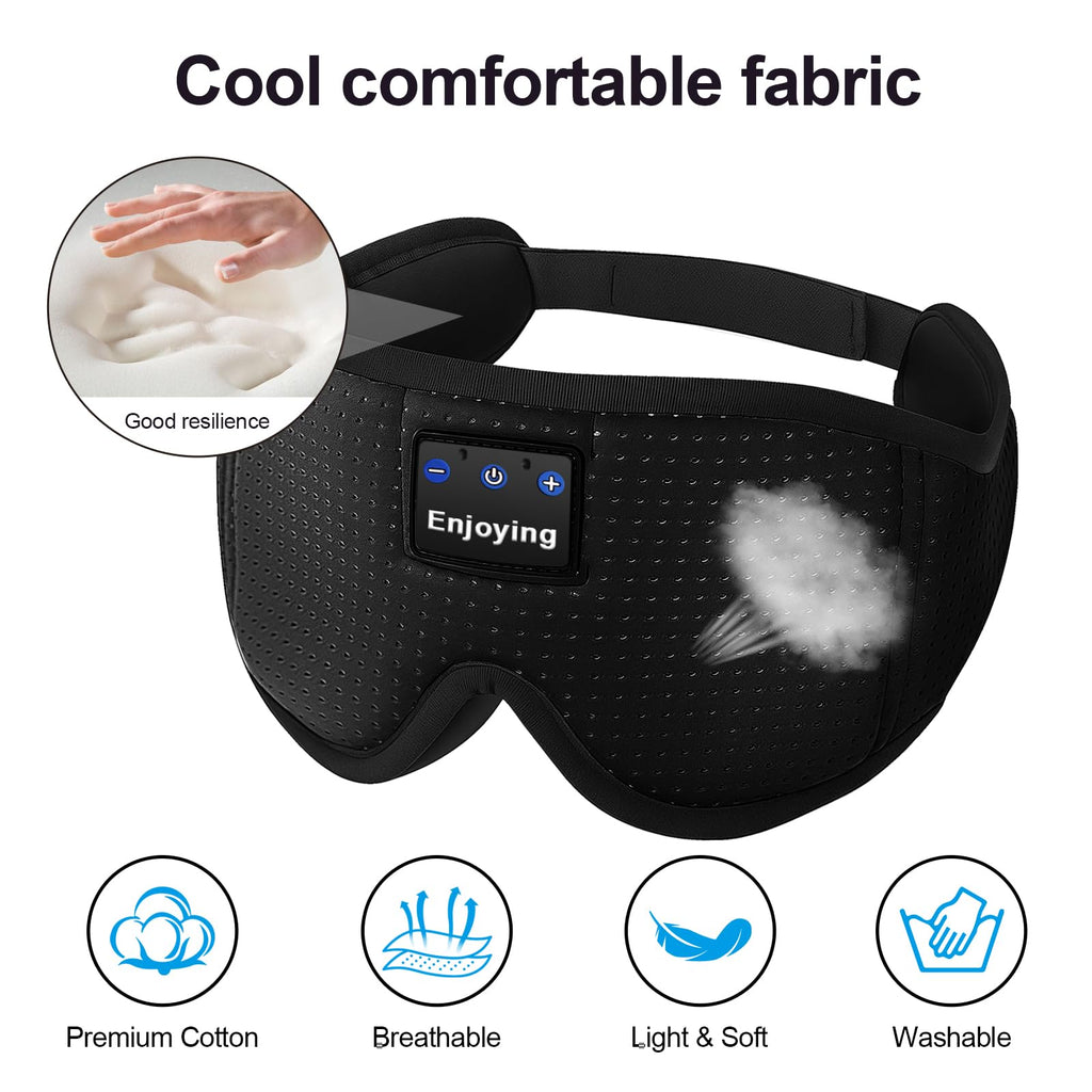 Sleep Mask with Bluetooth Headphones E1660