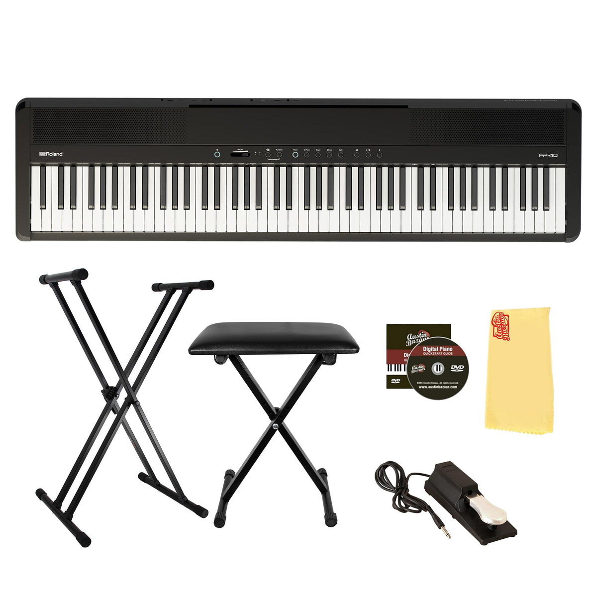 88-Key Digital Piano Black O464700