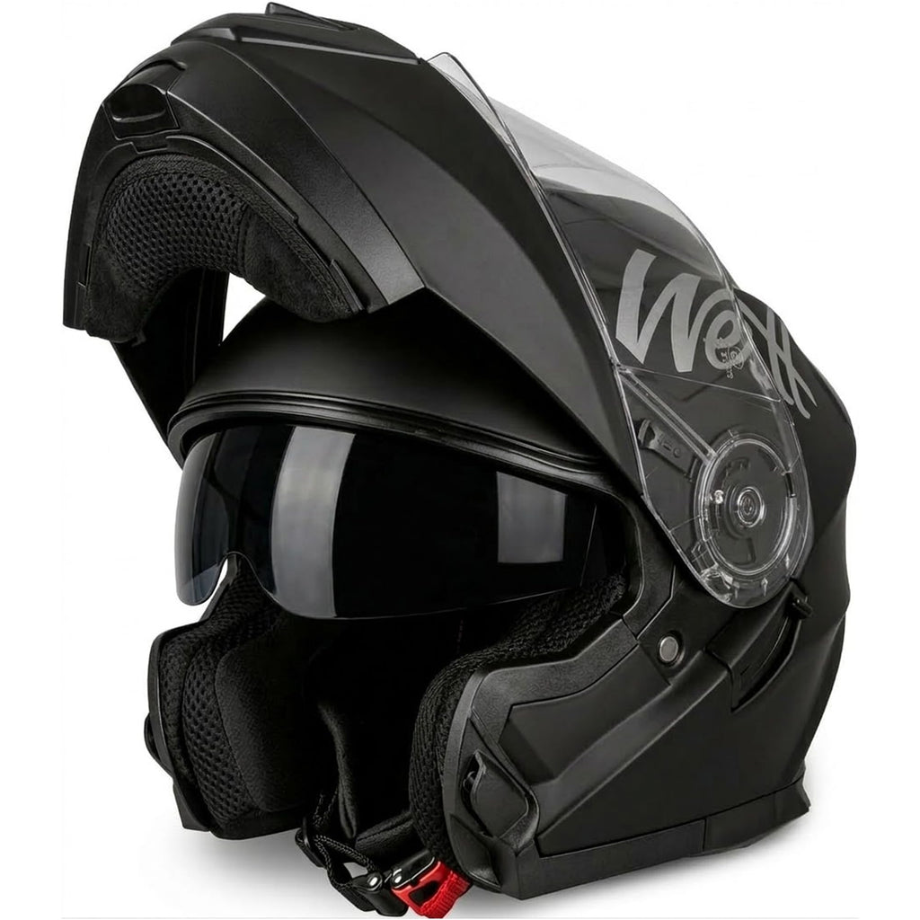 Dual Visor Flip Up Modular Helmet V159