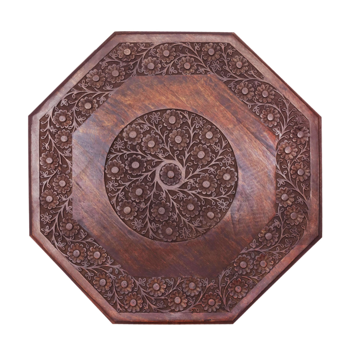 Solid Wood Folding Octagon Coffee Table K407