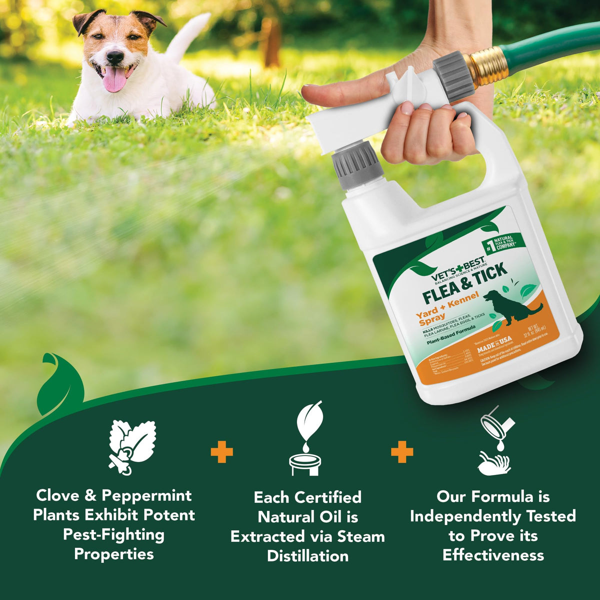 Flea and Tick Spray Bundle, 32 oz X408700