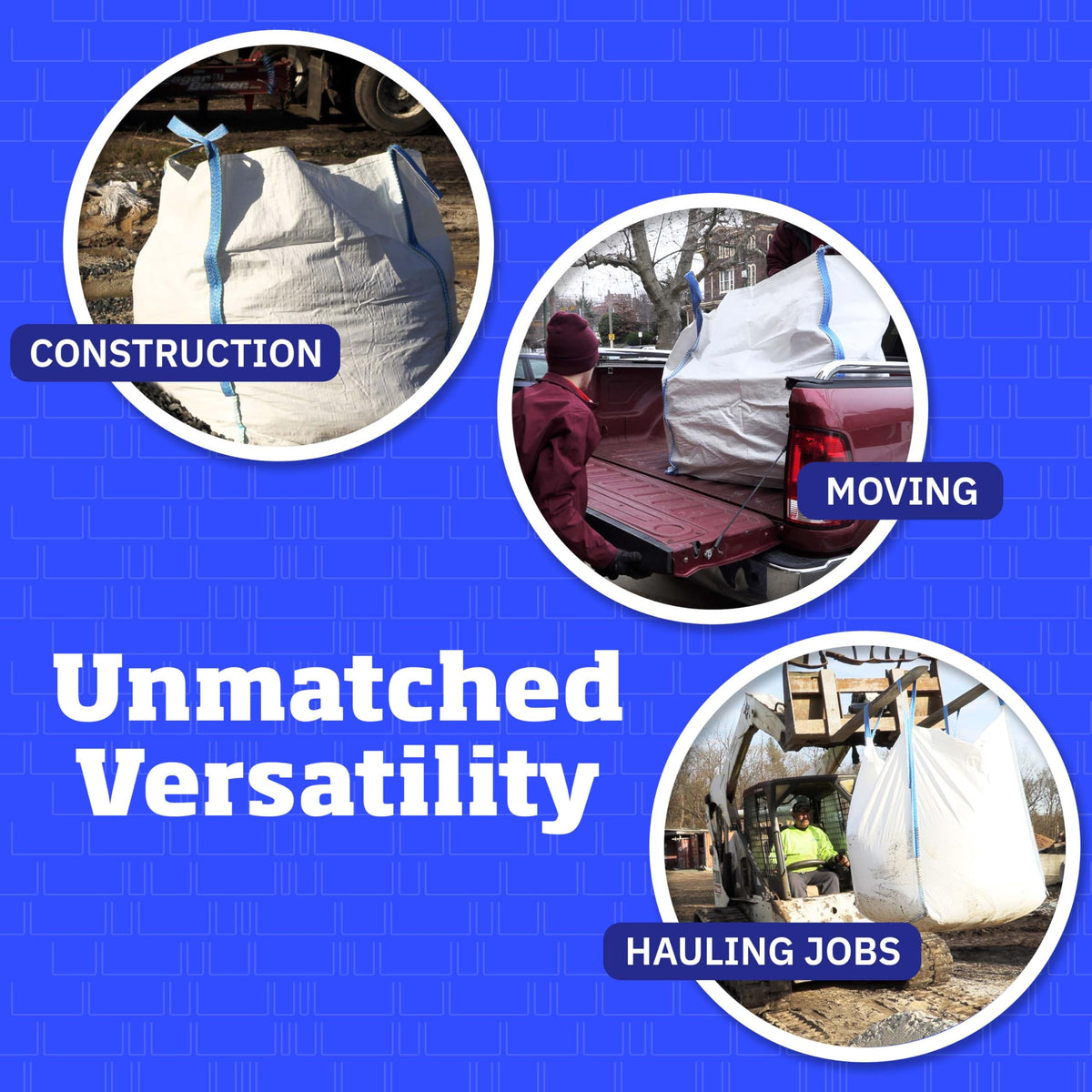 Heavy Duty 100 Gallon Bulk Bags G9718
