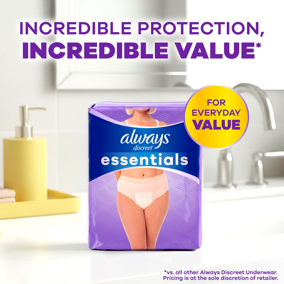 Adult Diapers for Women Size L 56 Count N66094