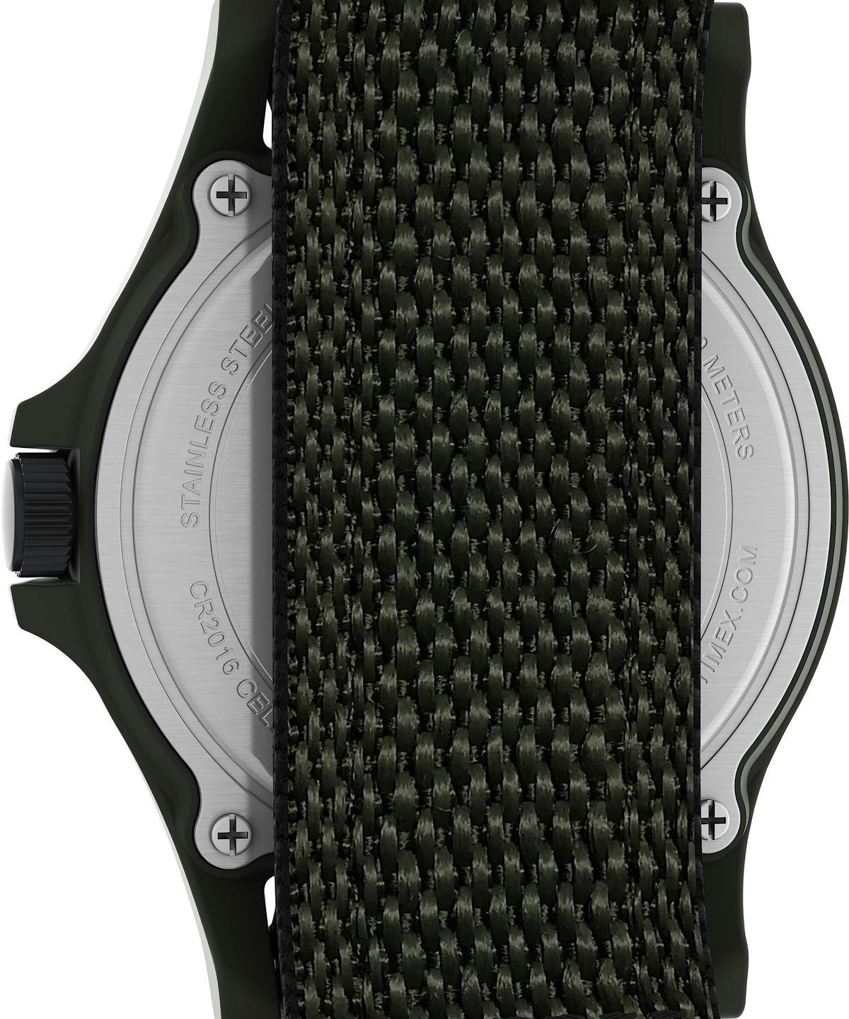 Black Fastwrap Cream Dial Green Case Watch A3345