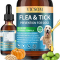 Natural Flea and Tick Prevention for Dogs, 60ml J252526