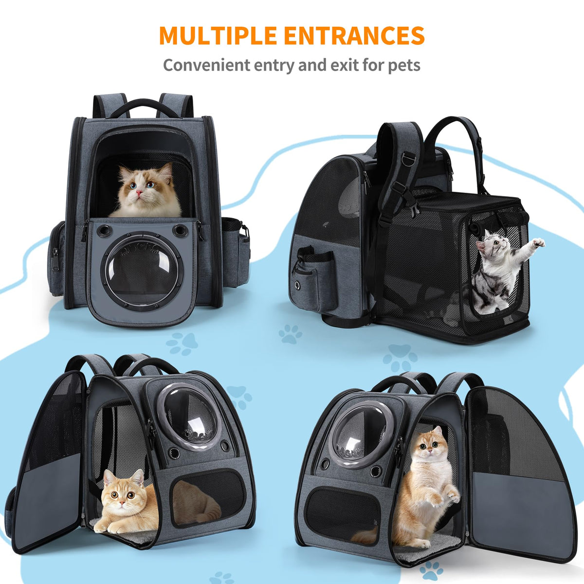 Expandable Breathable Pet Backpack Carrier V686968